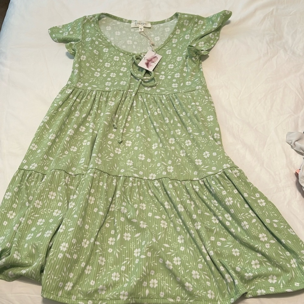 Jessica Simpson green dress NWT size small